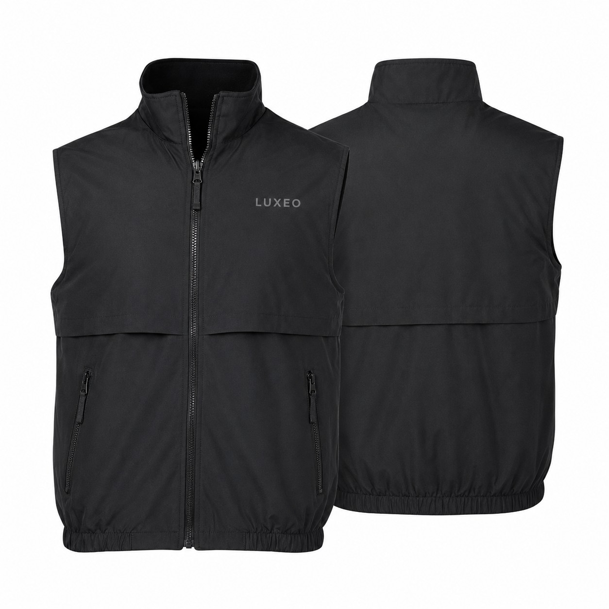 Ladies Polyester Tech Fleece Vest