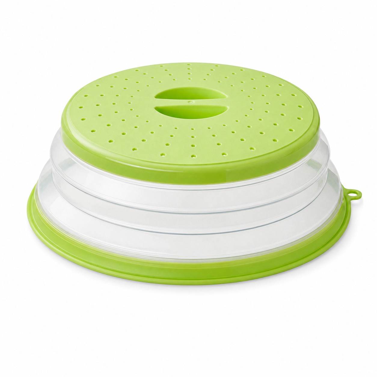 Vented Collapsible Microwave Food Cover — view 2