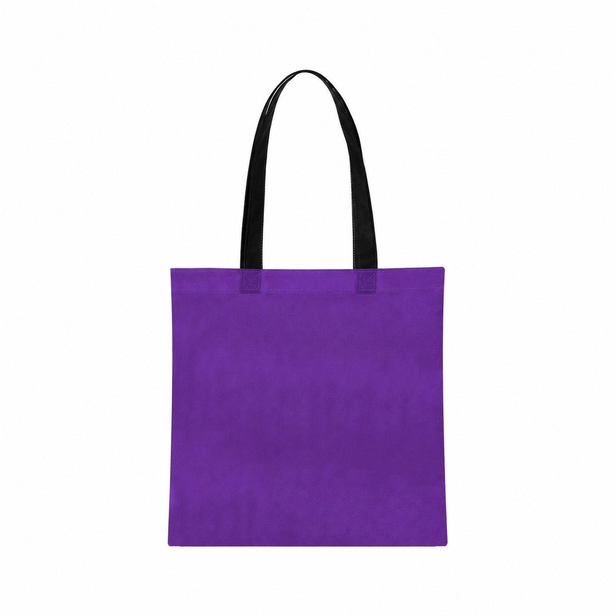 14-Inch Non-Woven PET Tote Bag — Purple