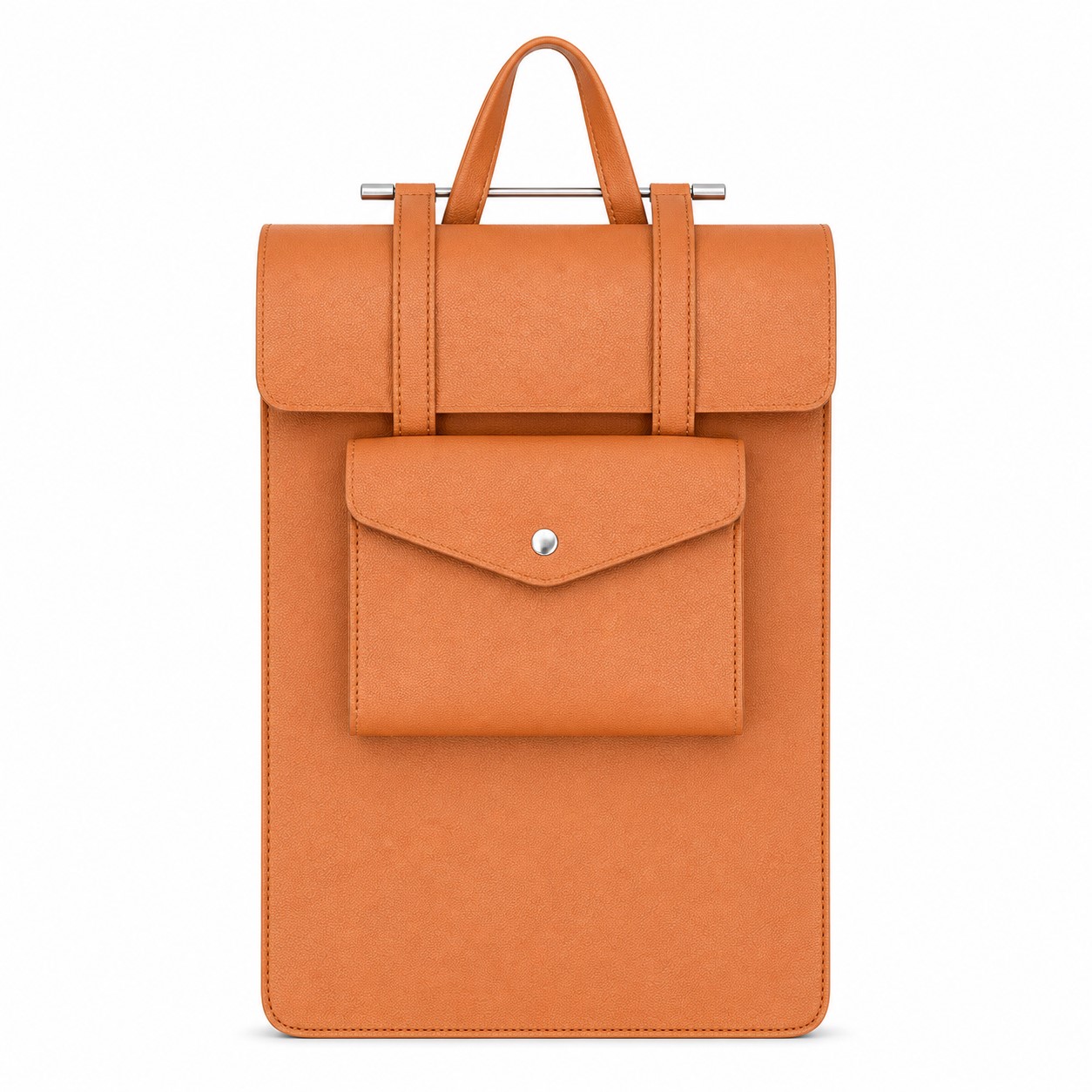 Faux Leather Laptop Carry Bag — view 2