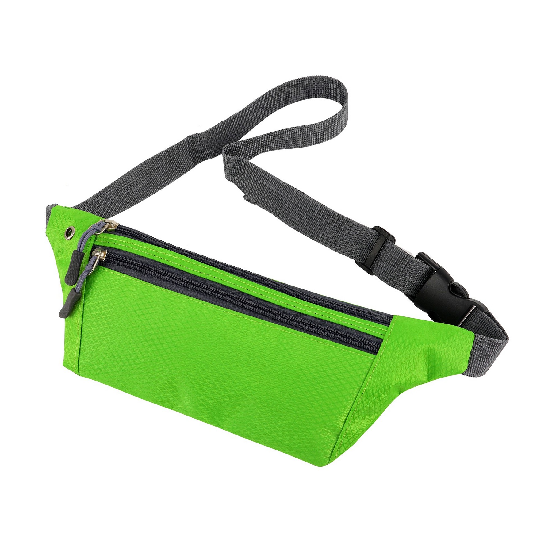 420D Polyester Zippered Fanny Pack — view 2