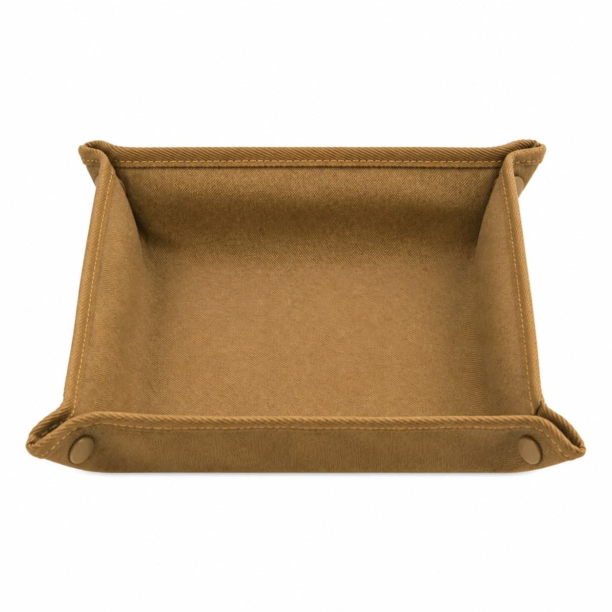 Fabric Snap Corner Catchall Tray — view 2