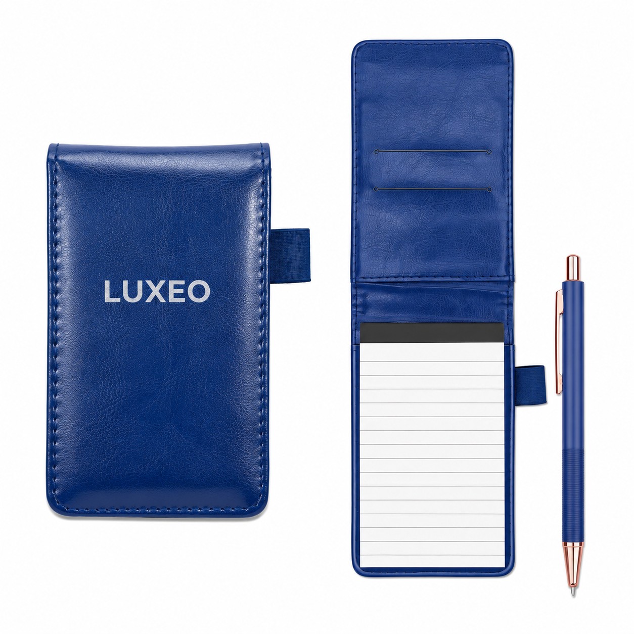A7 PU Memo Pad Pen Holder