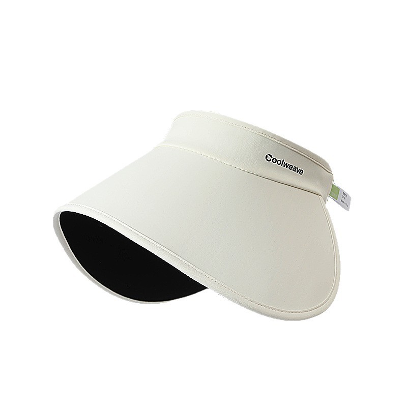 Polyester Rollable Open Top Sun Visor — view 2