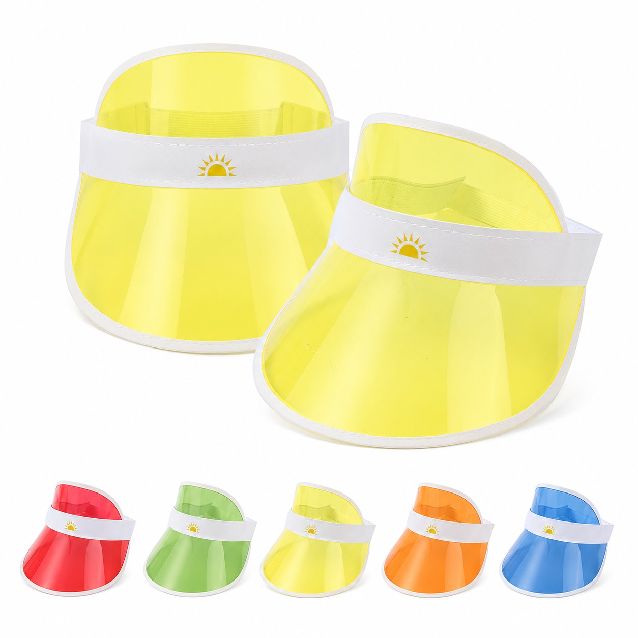 PVC Tinted Sport Visor Cap