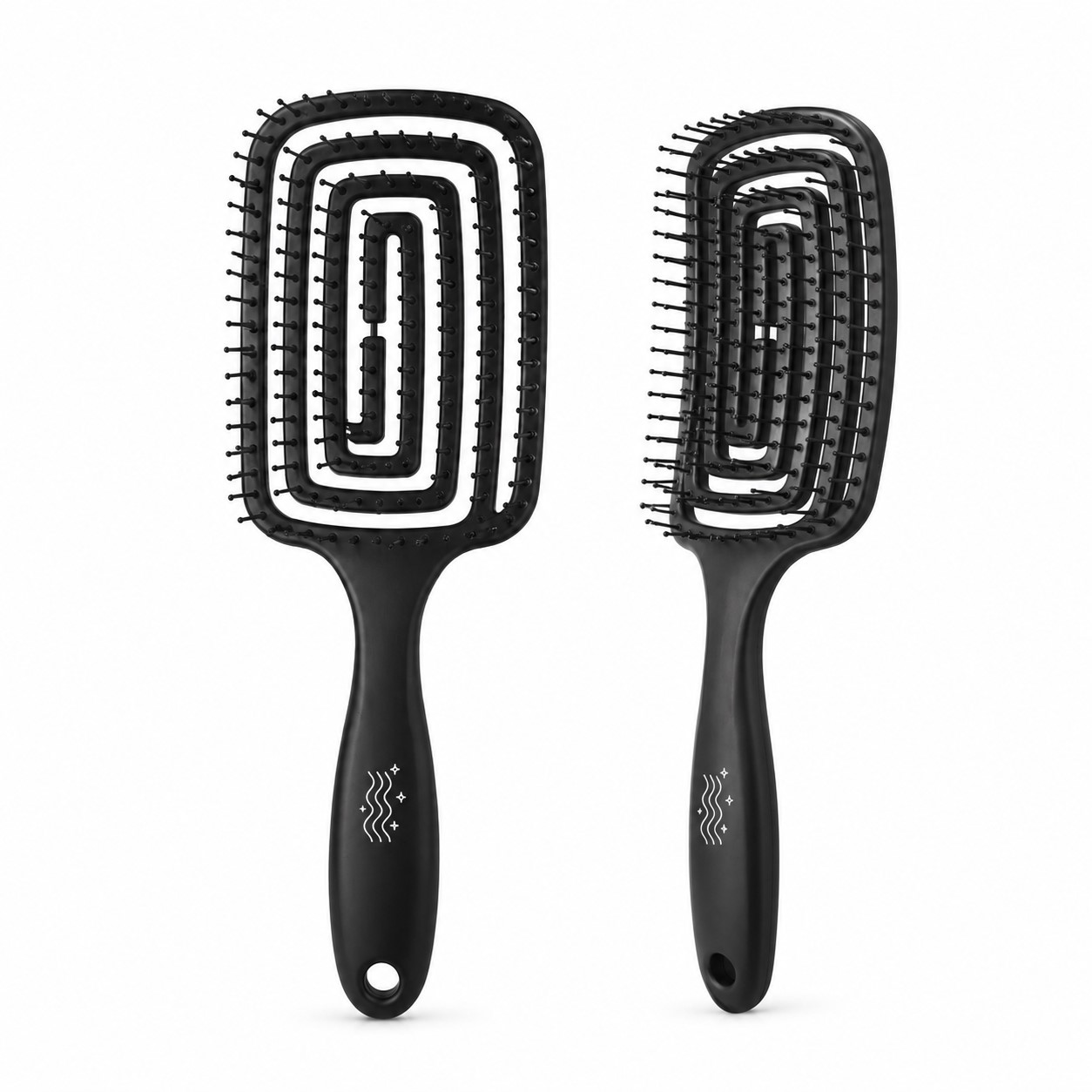 ABS Open Vent Paddle Hair Brush