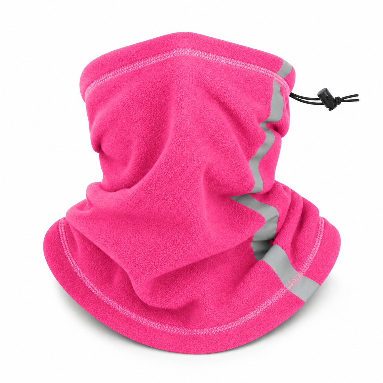 Reflective Safety Bandanna Scarf — Pink