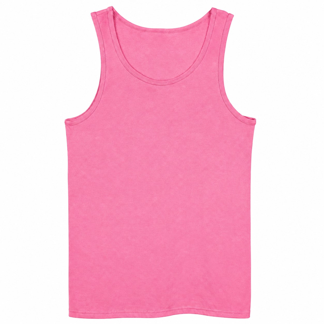 Heavy Cotton Men's Tank Top — Pink