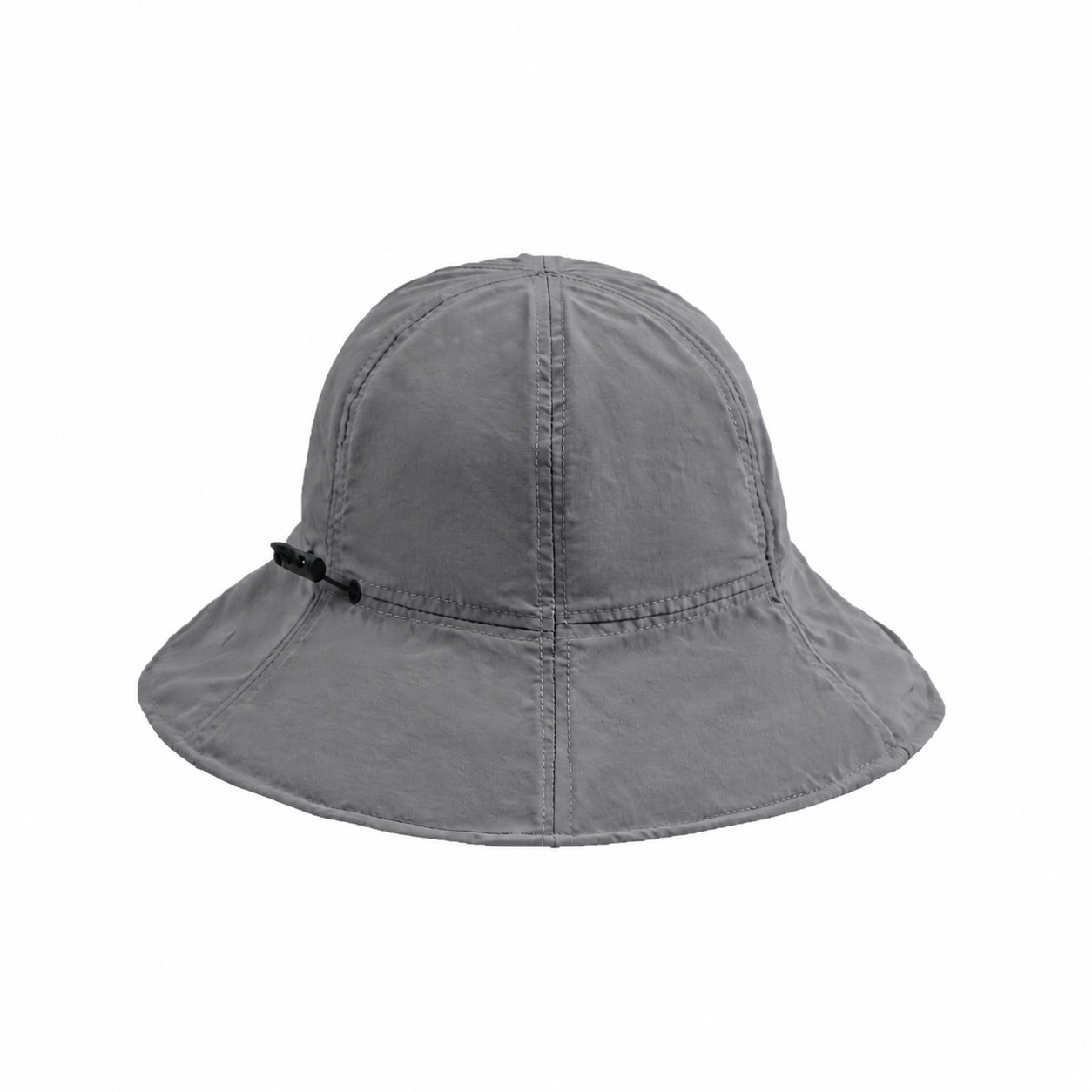 Polyester Side Toggle Sun Hat — Gray