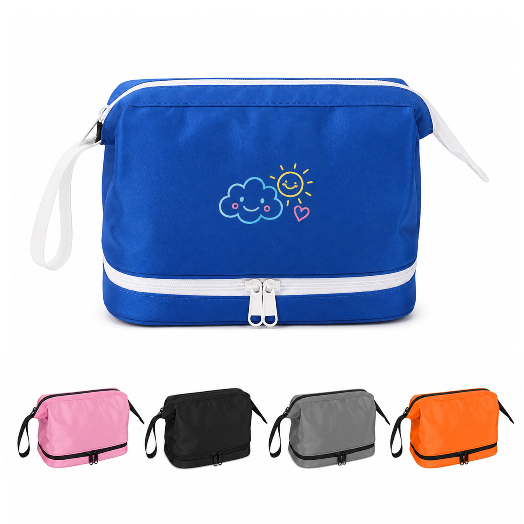 Framed Double Layer Toiletry Bag