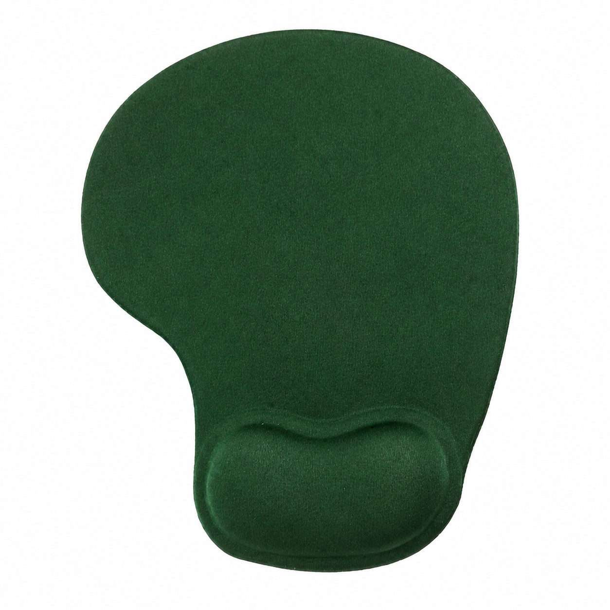 Full Page Gel Wrist Mouse Pad — Dark Green