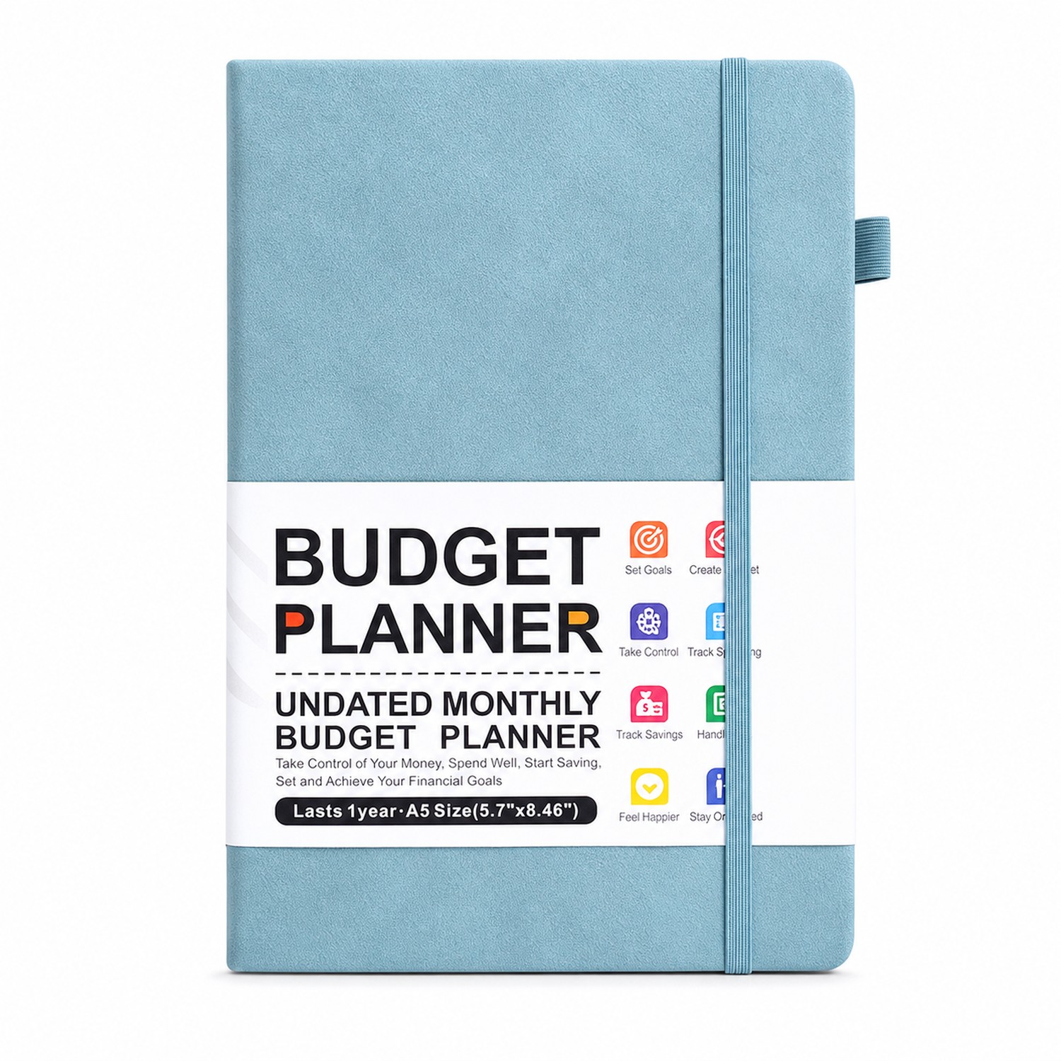 A5 Leather Budget Planner Journal — view 2