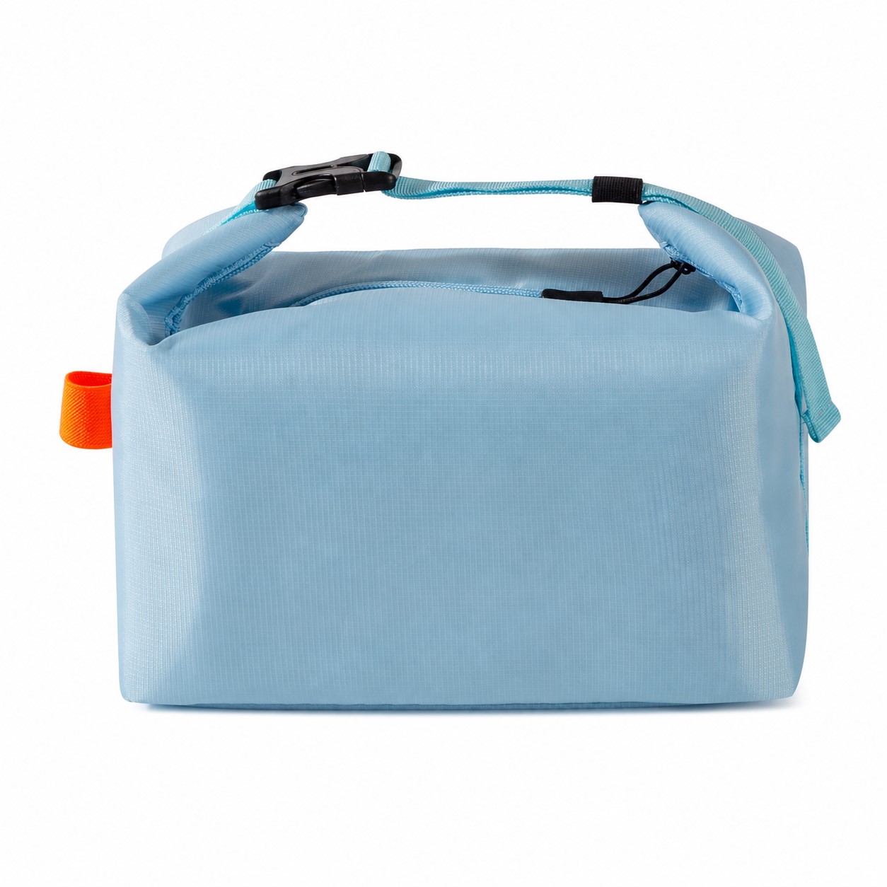 Collapsible Oxford Insulated Lunch Bag With Zipper Closure — view 2