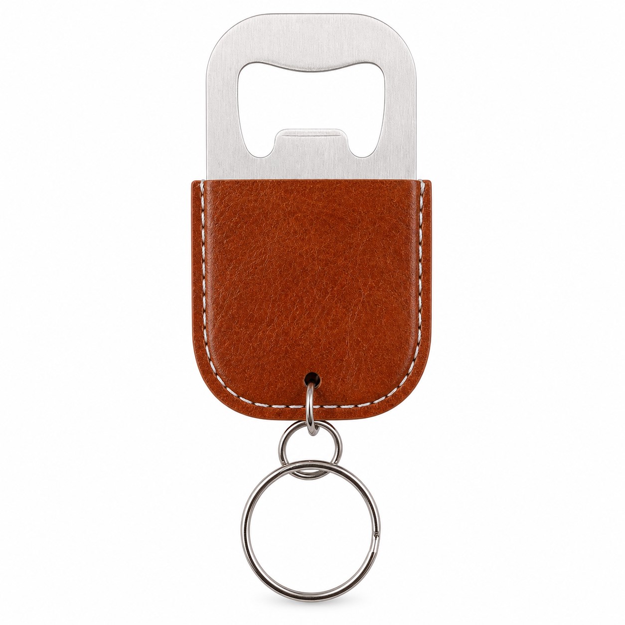 Stainless Steel Bottle Opener With PU Case — view 2