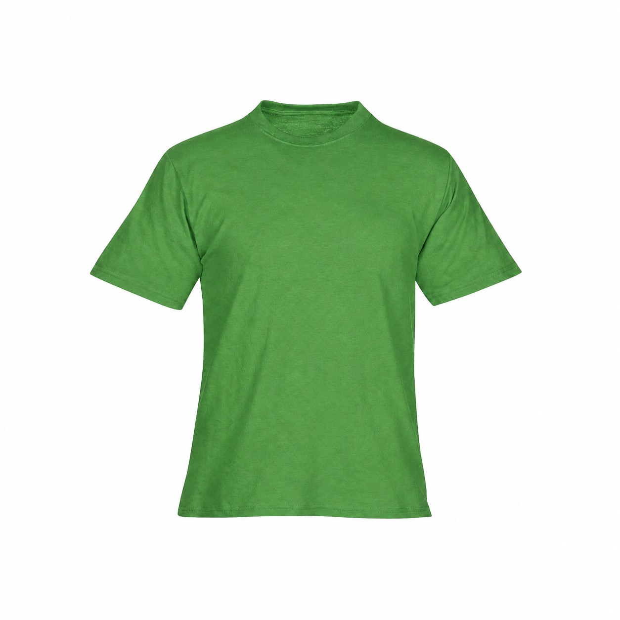 Classic Cotton Screen T Shirt — Green