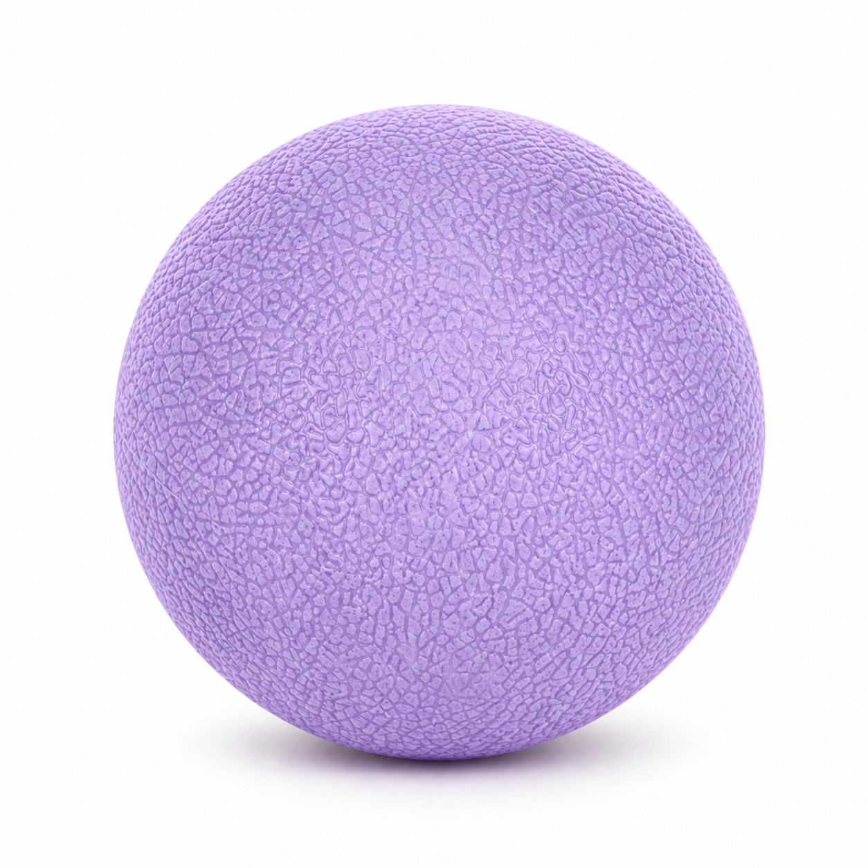 Compact Plastic Massage Ball — Light Purple