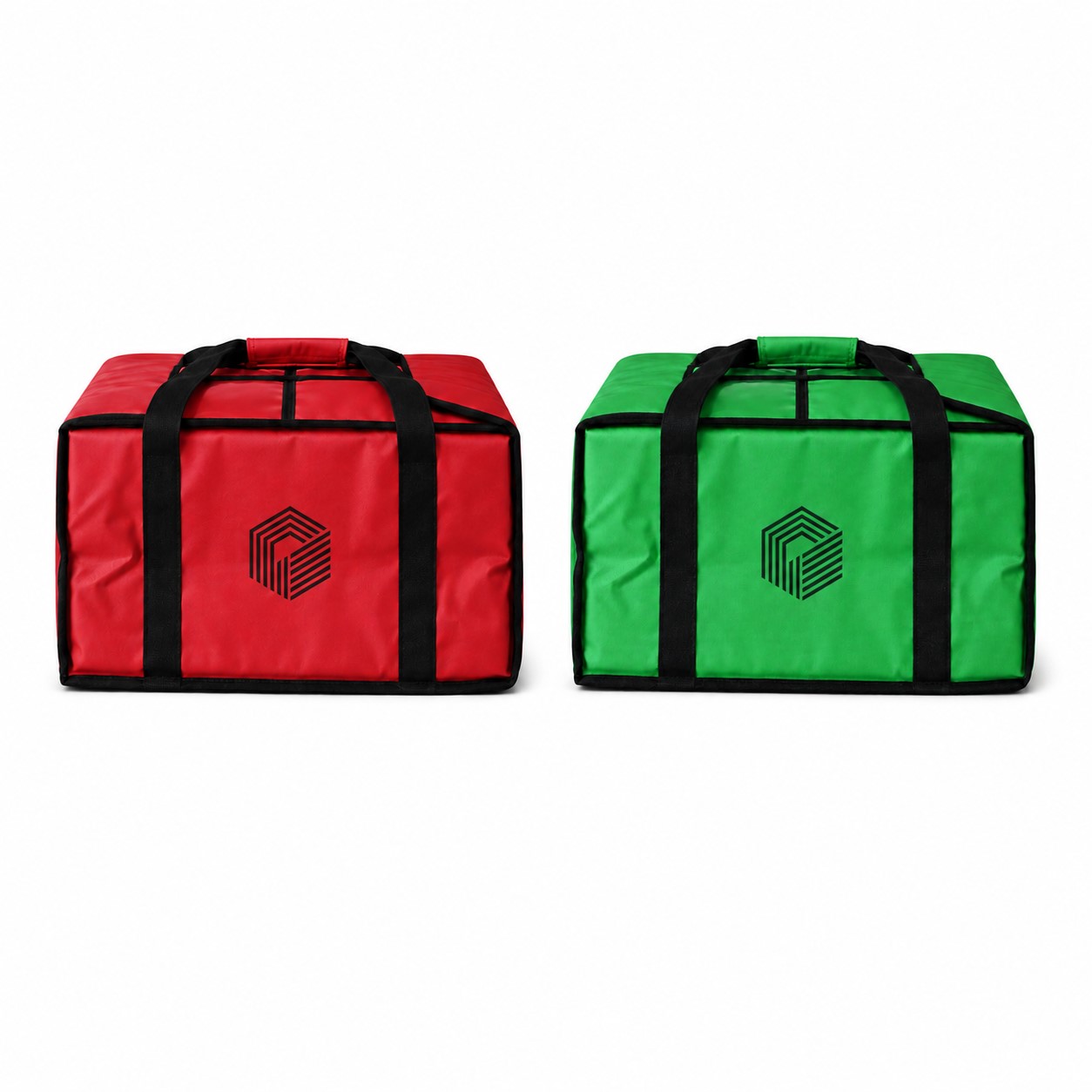 Large Polyester Pizza Delivery Bag With ID Window