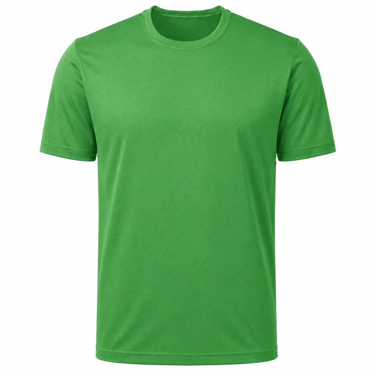 Moisture Wicking Polyester Athletic Tee — Green