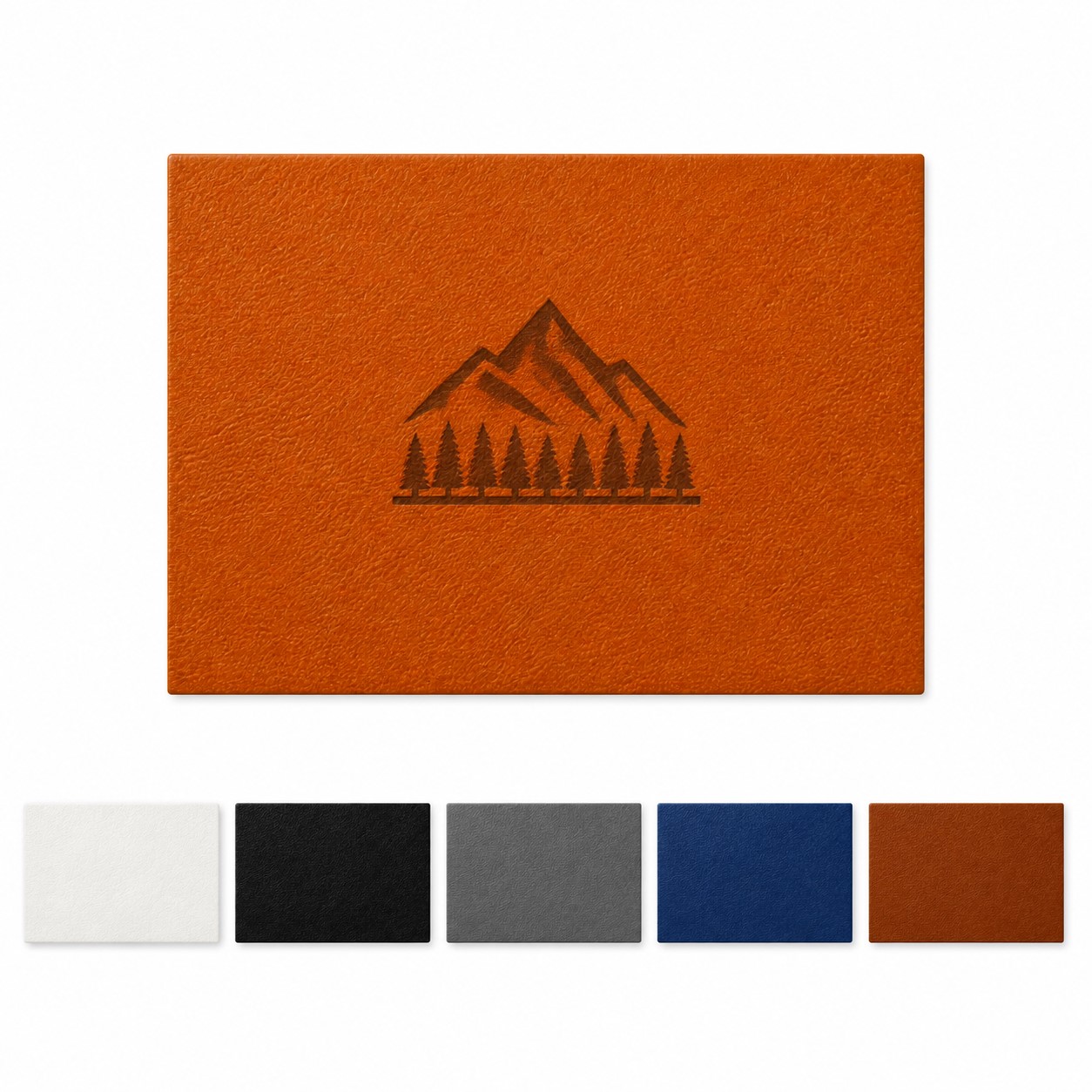 Rectangular PU Clothing Brand Label
