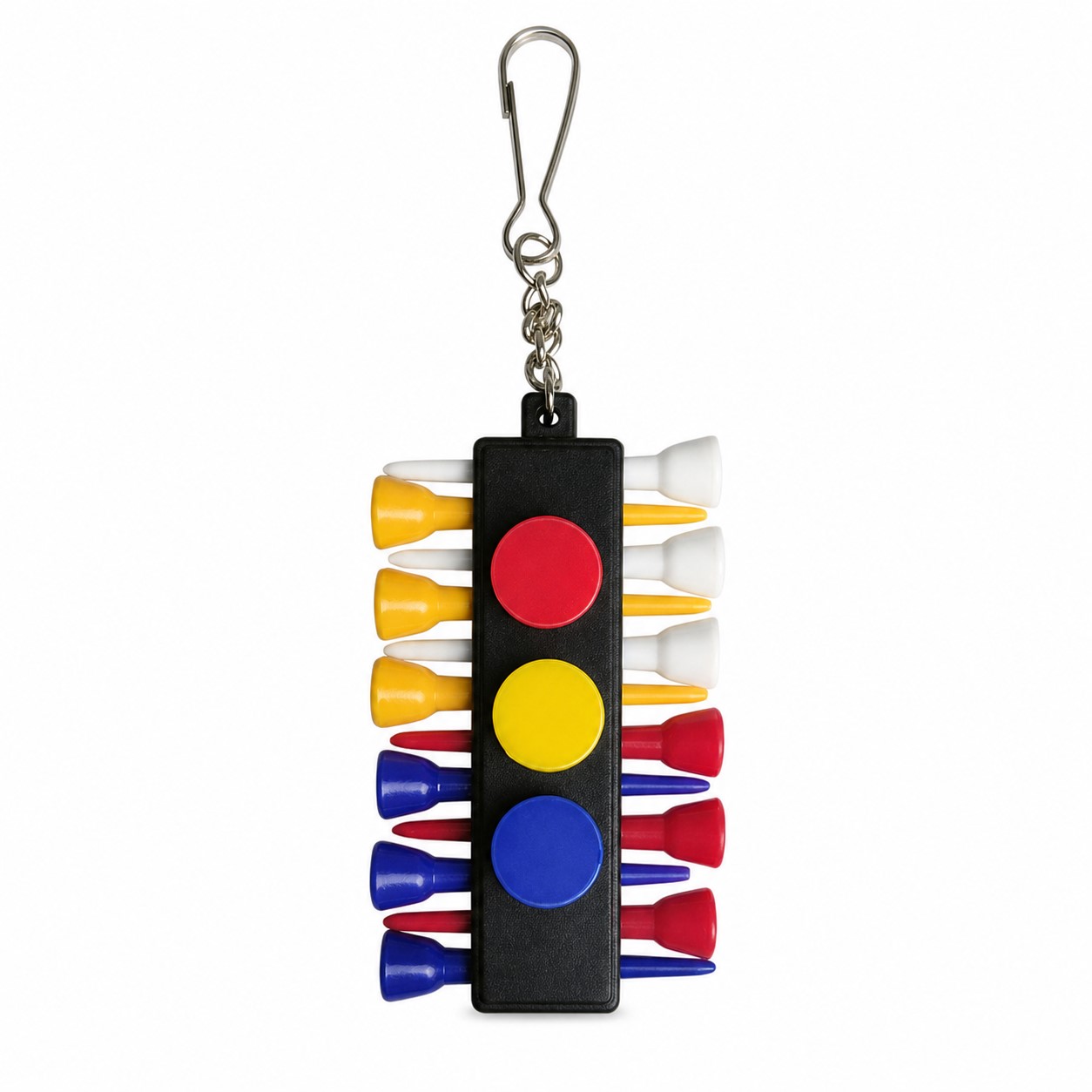 Plastic Golf Tee Set With Clip — view 2