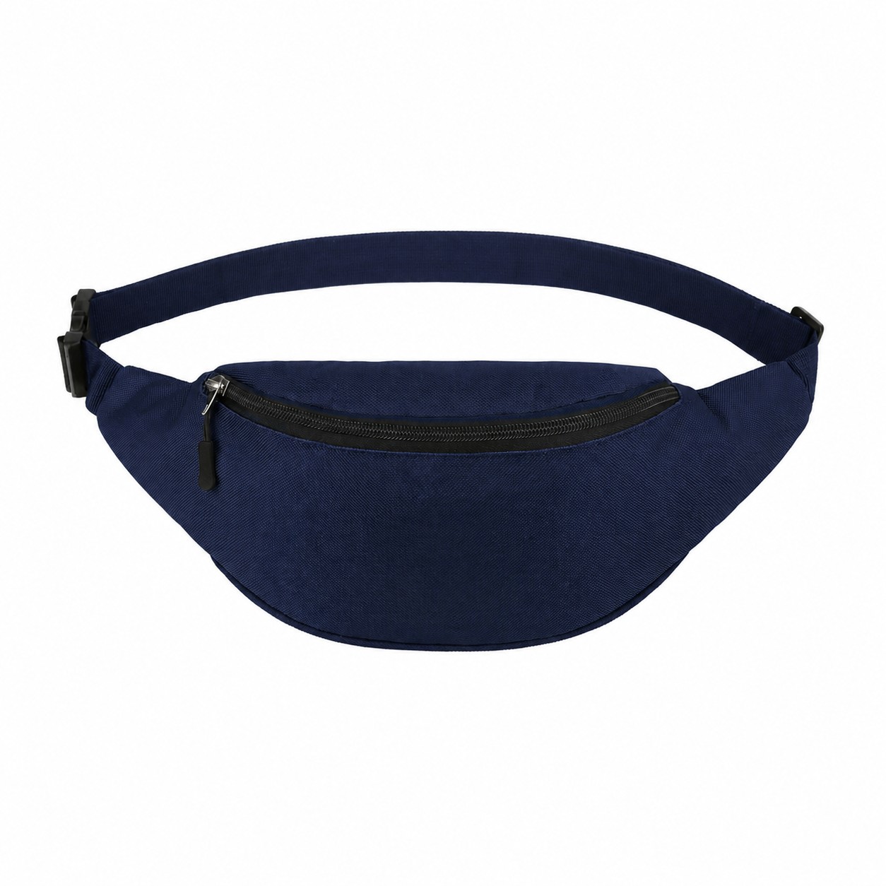 600D Polyester Fanny Pack — Dark Blue