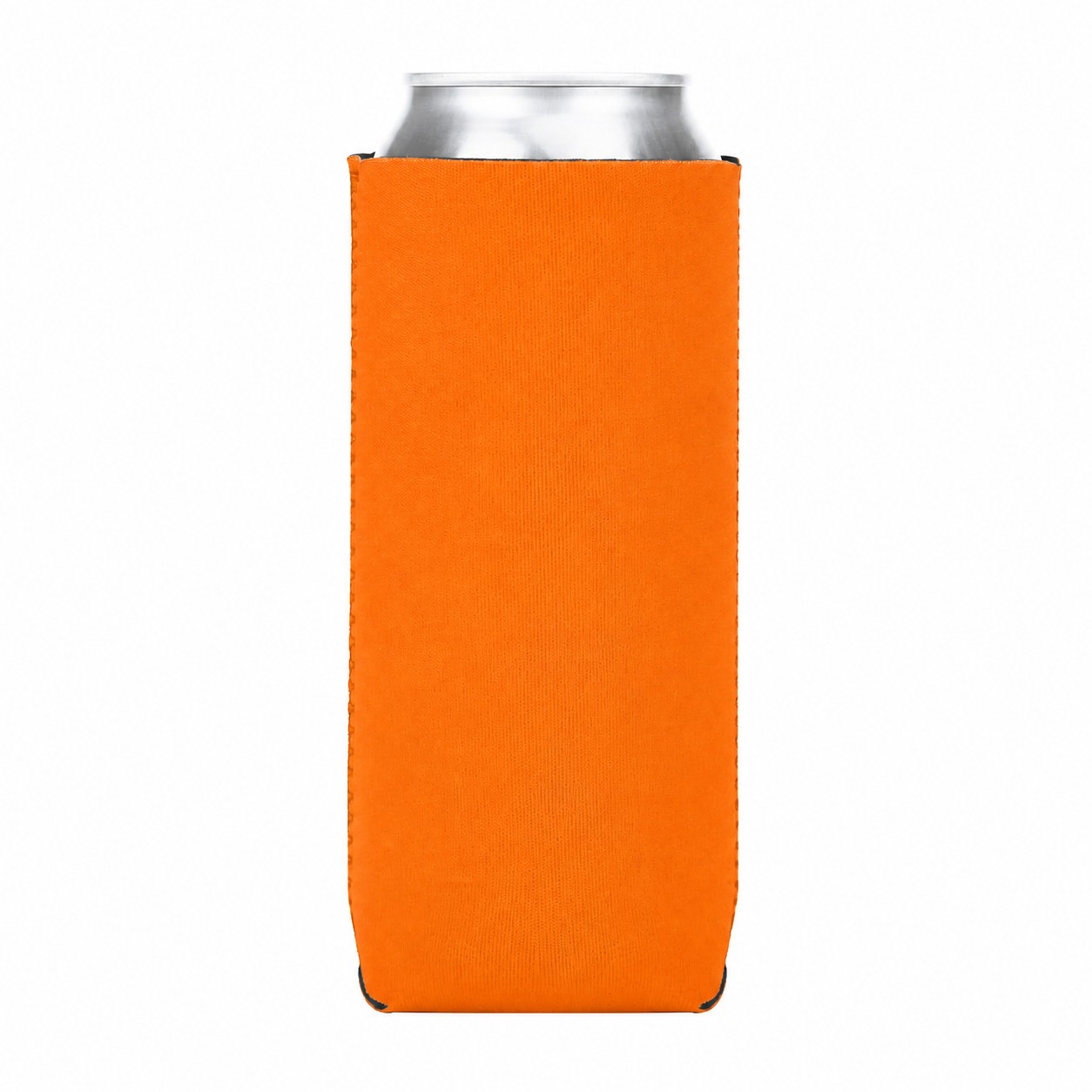Tall Boy Neoprene Can Cooler — Orange