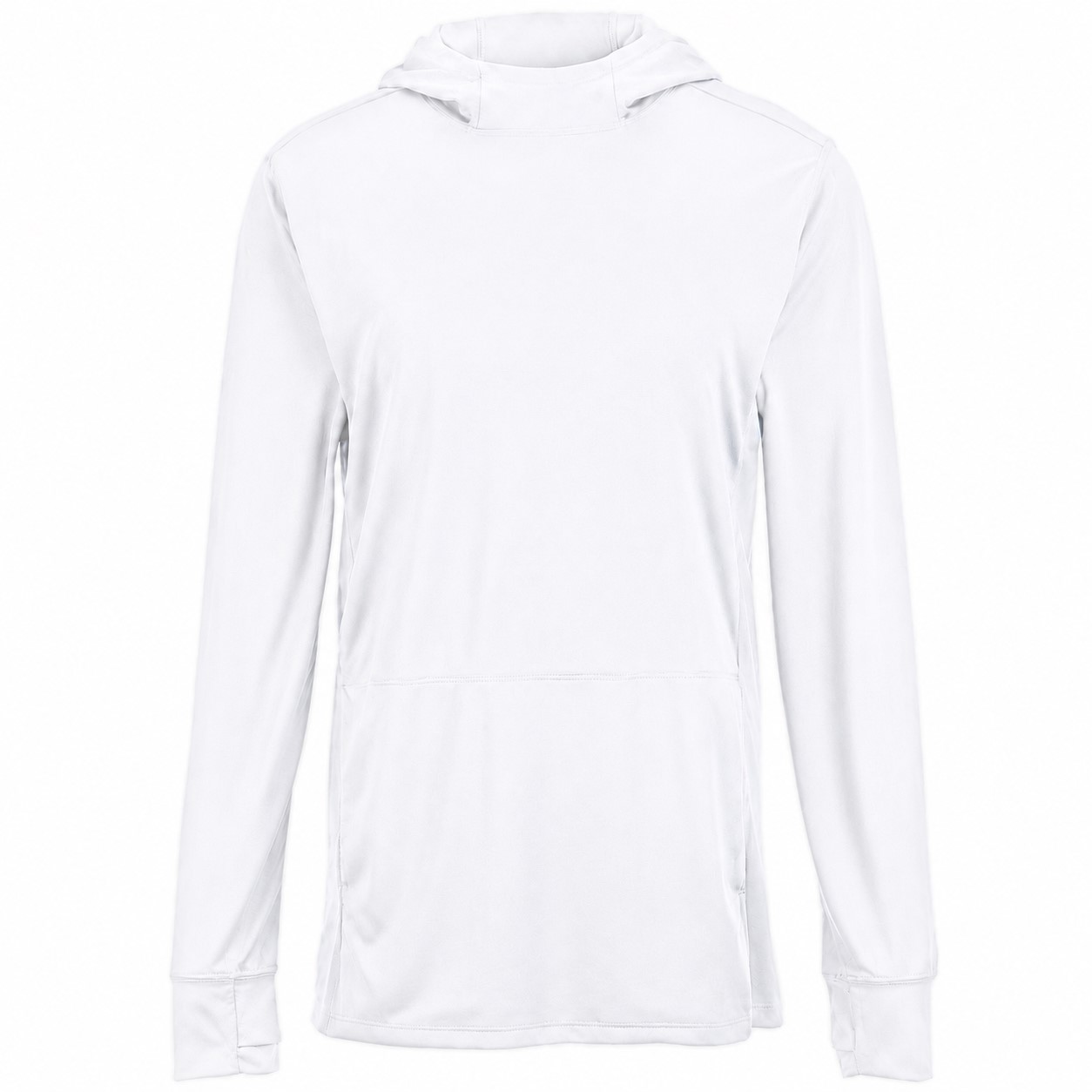 UPF Polyester Hooded Team Shirt — White