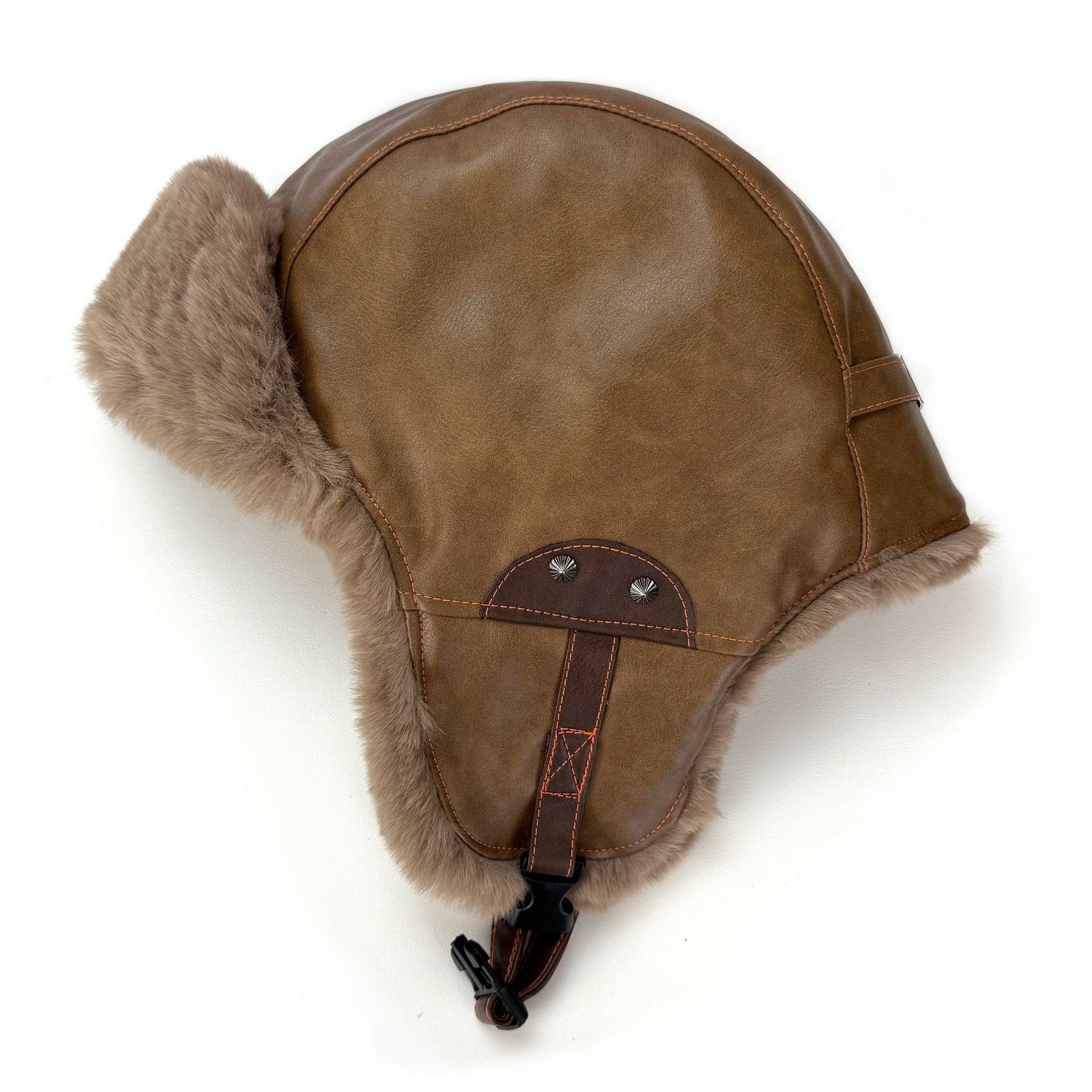 Polyester Fleece Lined Trapper Hat — view 2