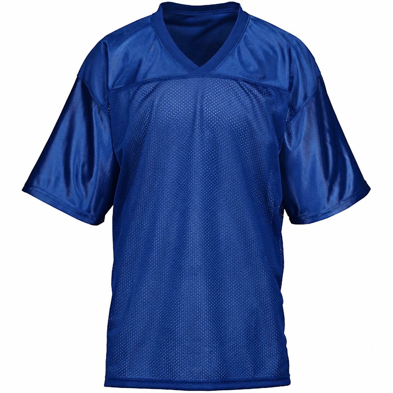 Polyester Mesh V Neck Football Jersey — view 2