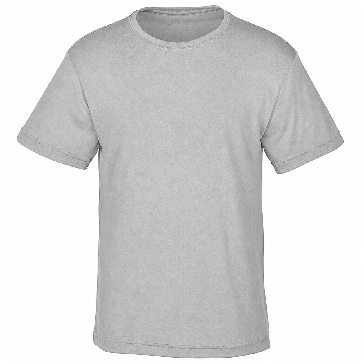 Recycled Tri-Blend Crewneck T-Shirt — Silver