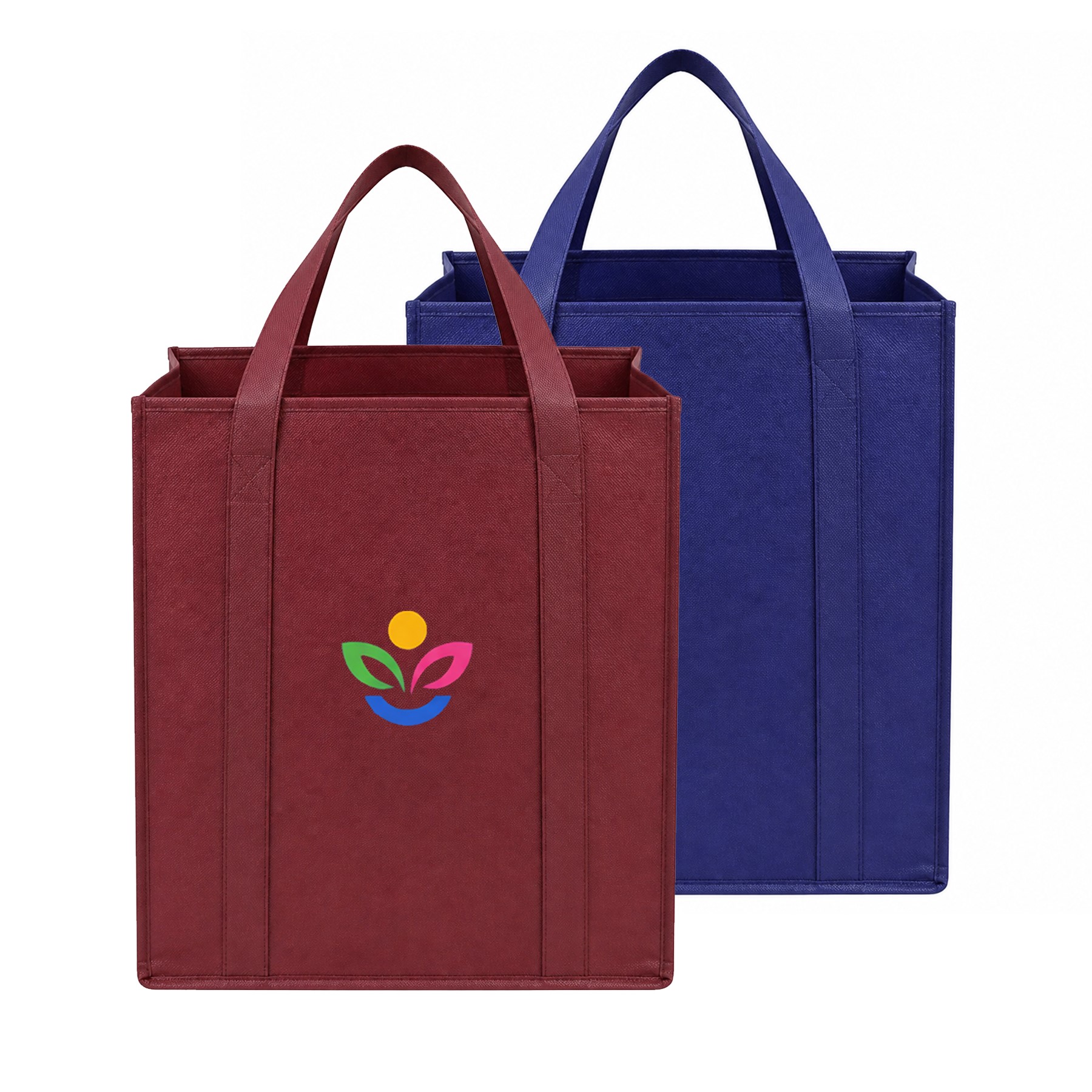 Dual Handle Polyester Thermal Shopping Bag