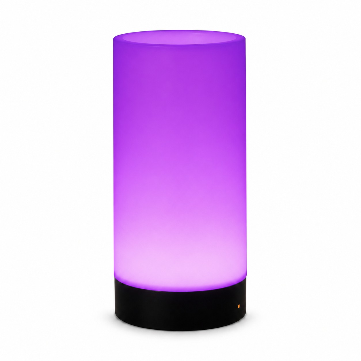 Rechargeable ABS Cylinder Lamp — Purple