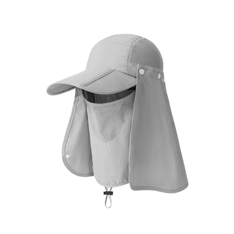 Sun Hat With Face Drape — view 2