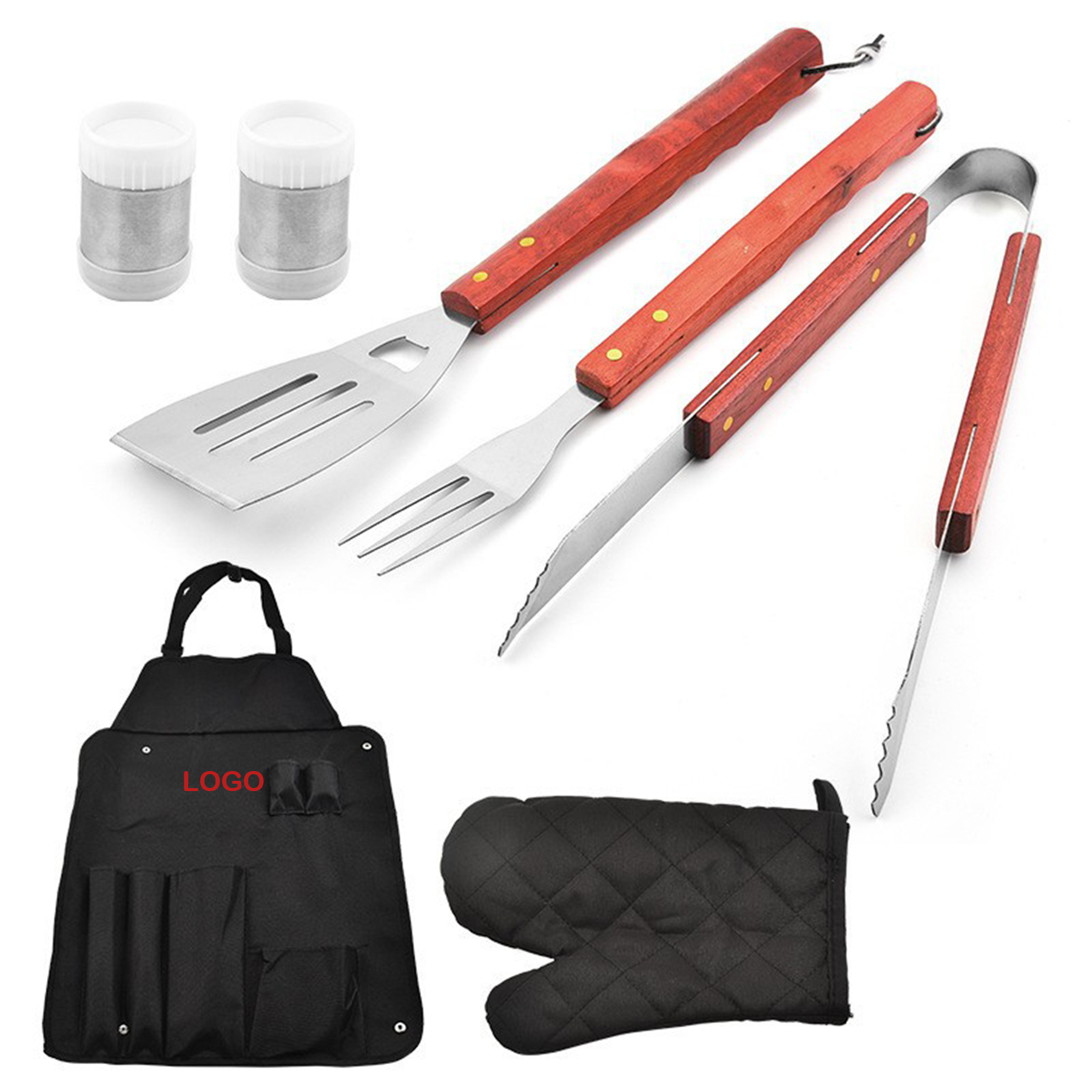 Oxford BBQ Apron Tool Set