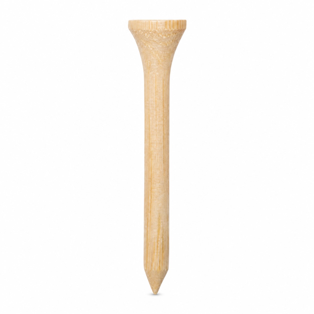 Smooth Bamboo Golf Tee With Flared Top — view 2