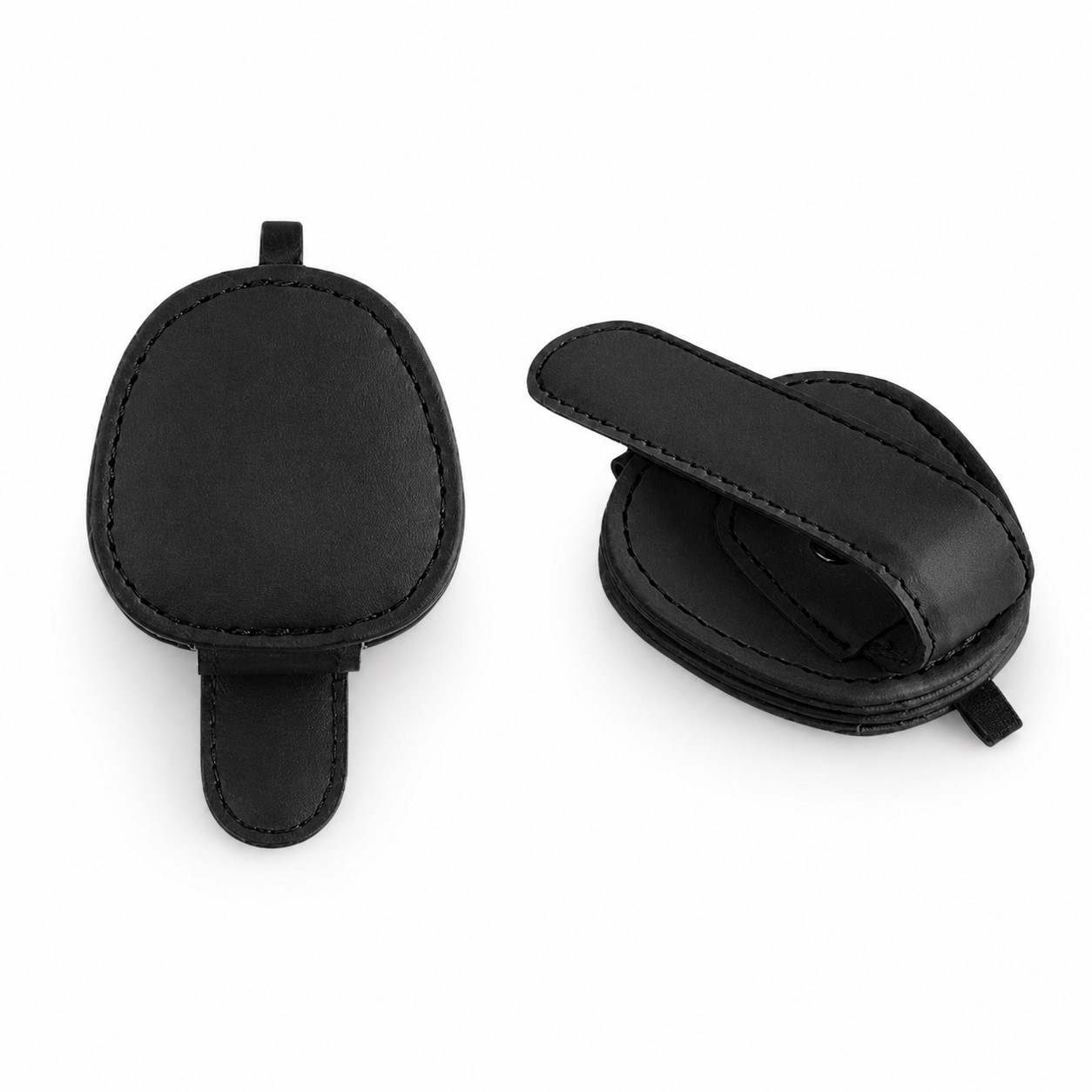 Leather Magnetic Visor Eyeglass Holder — view 2