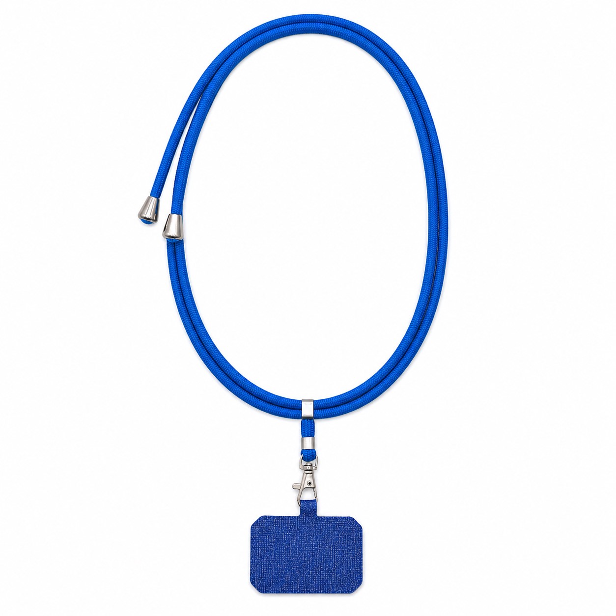Long Braided Polyester Crossbody Phone Lanyard — view 2