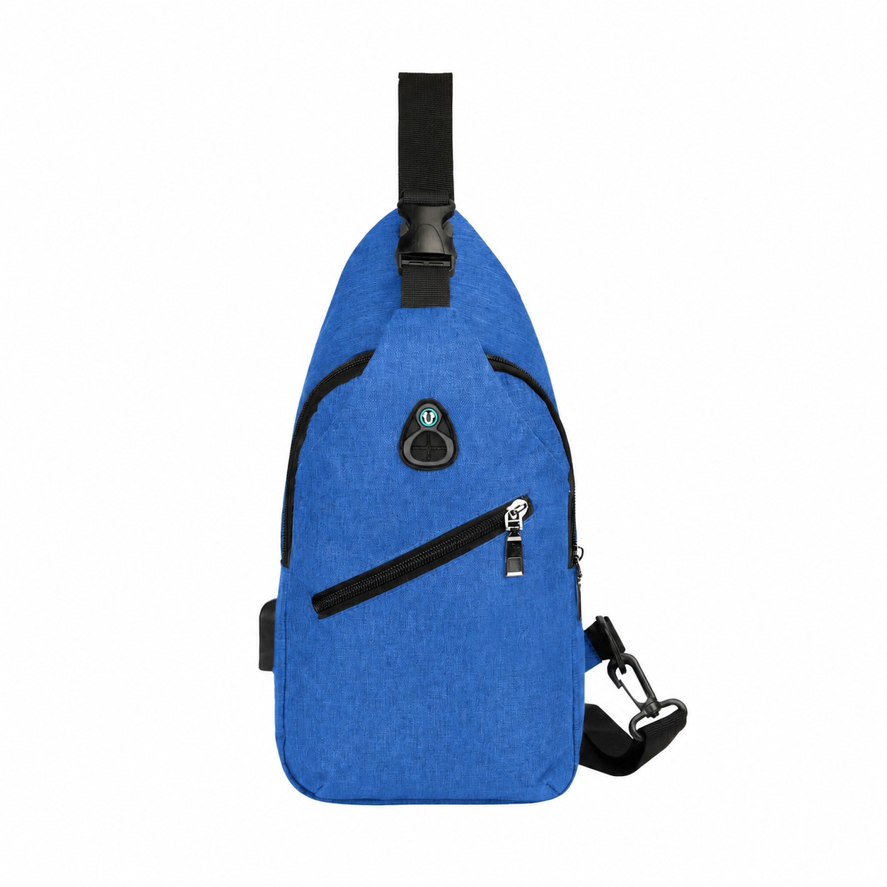 Outdoor 300D Crossbody Sling Bag — Blue