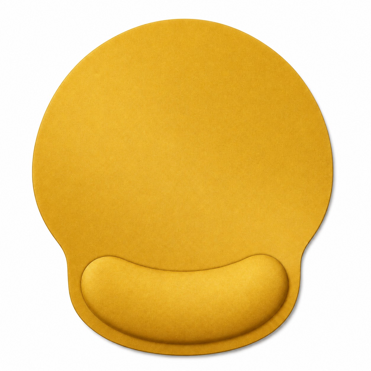 Ergonomic Gel Wrist Rest Mouse Pad — Brass Gold