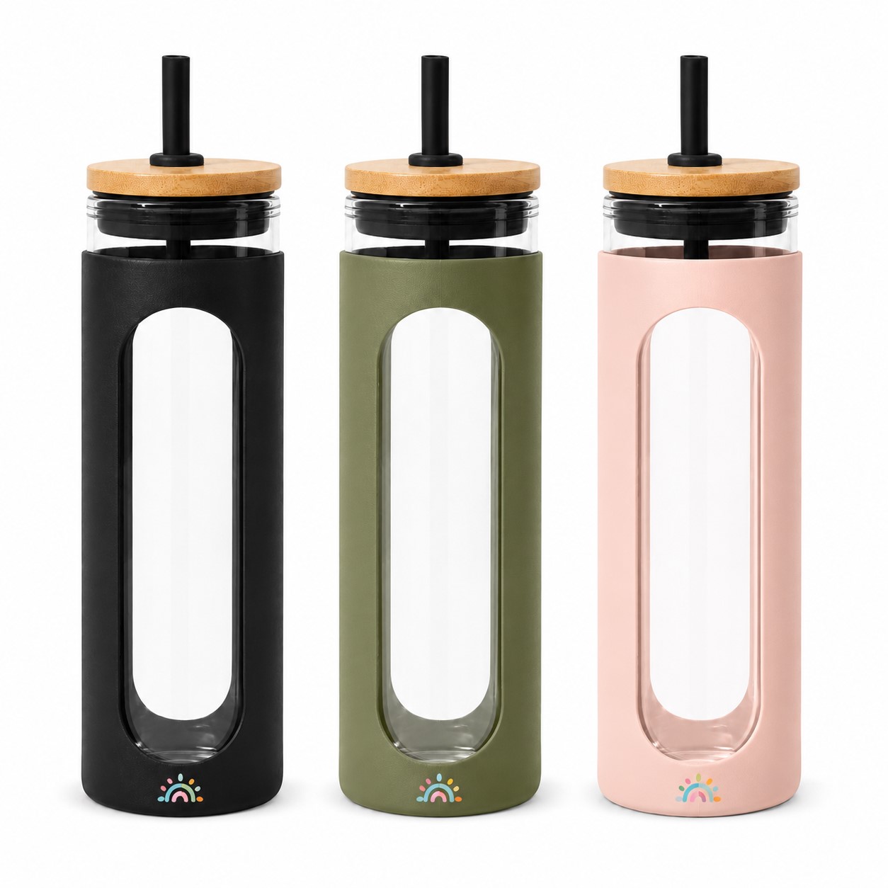 Borosilicate Glass Cold Drink Tumbler