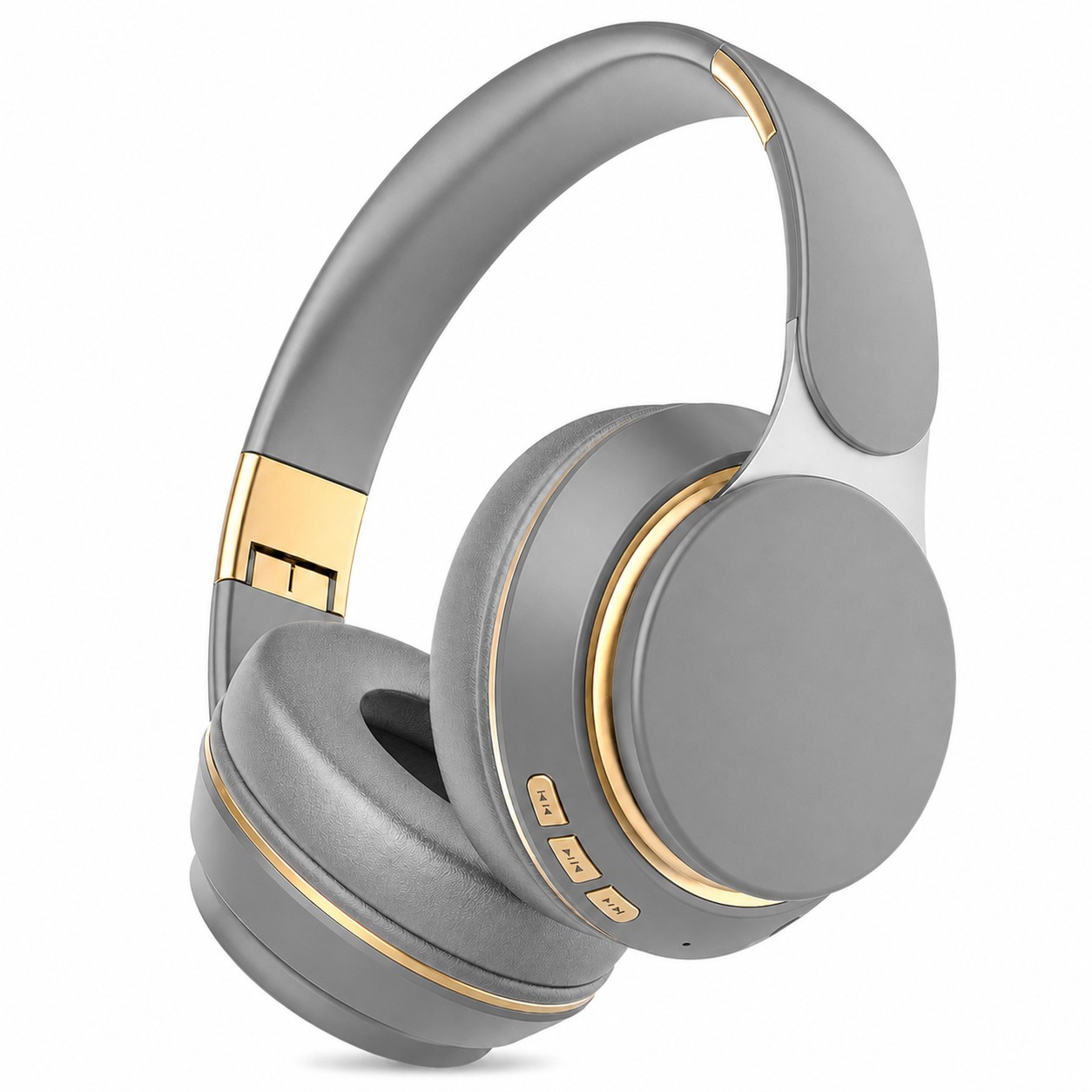 Wireless Gaming Headset With Microphone — Gray