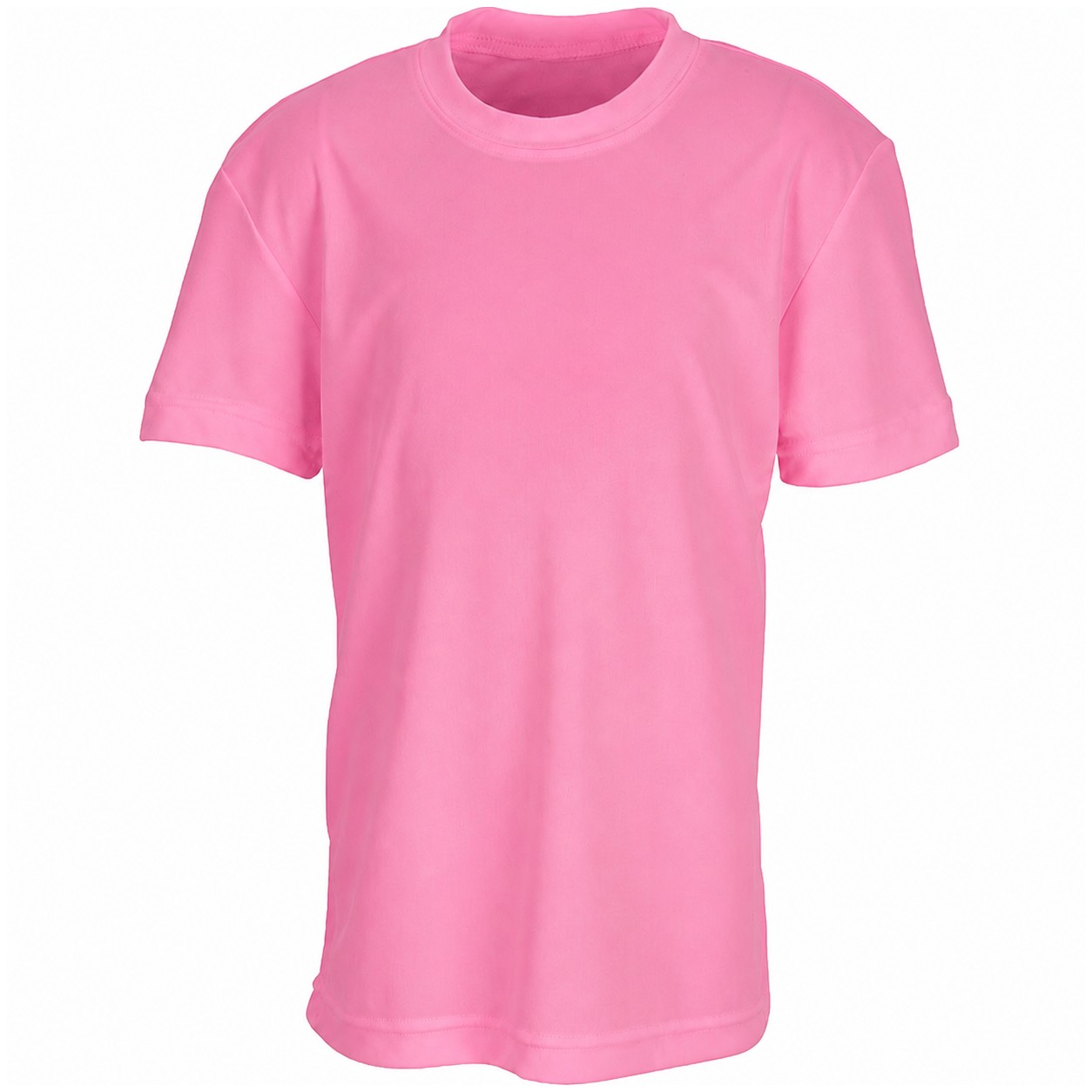 Youth Interlock Performance Shirt — Pink