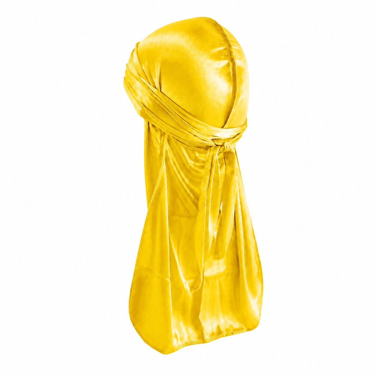 Polyester Pirate Head Wrap Scarf — Yellow