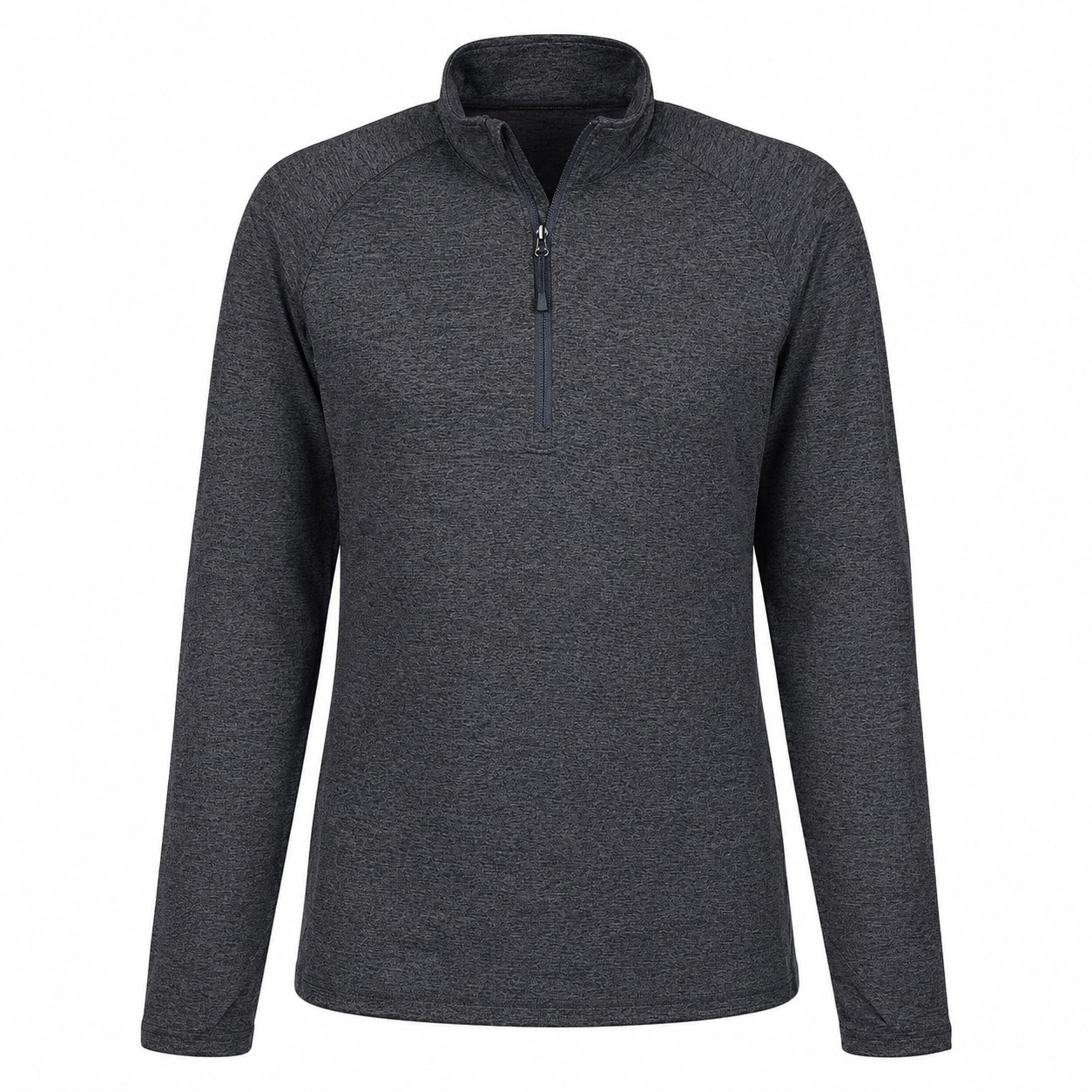 Ladies Recycled Stretch Quarter Zip Pullover — view 2