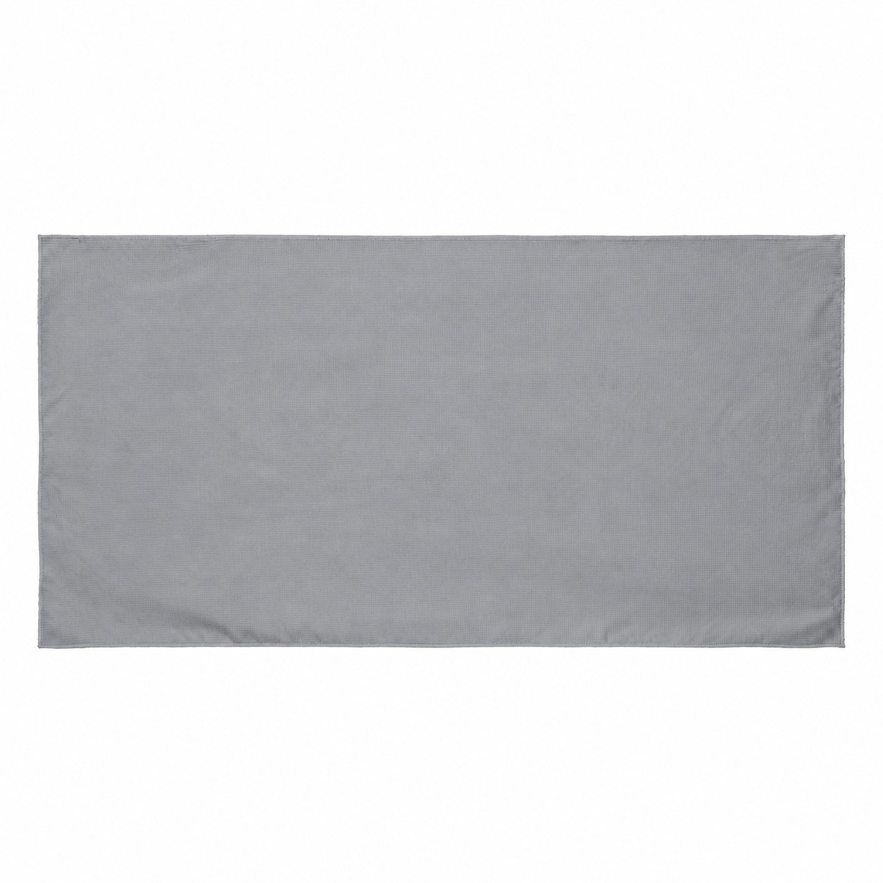 Waffle Weave Beach Towel — Gray