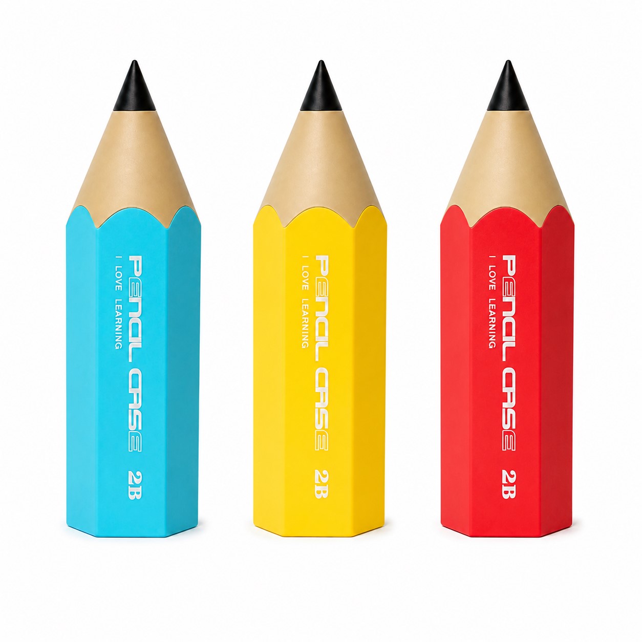 Pencil Profile Plastic Pen Holder