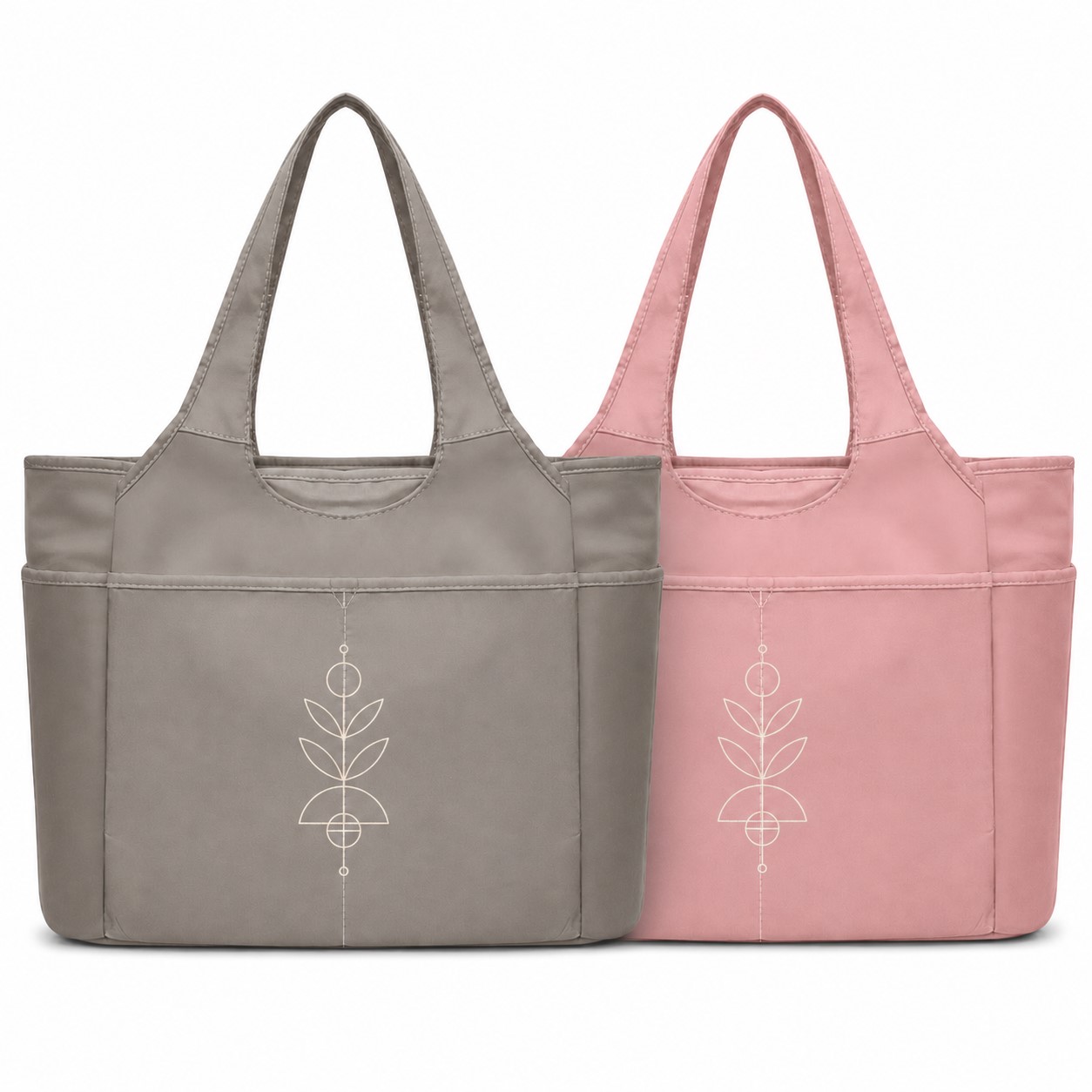 Oxford Multi Compartment Work Tote
