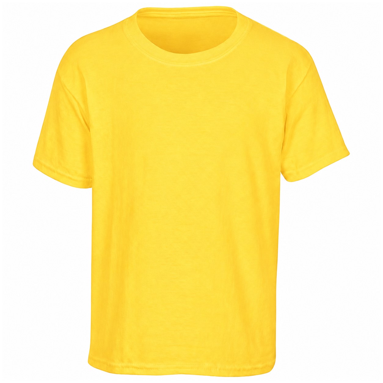 Youth Heavy Cotton T-Shirt — Yellow