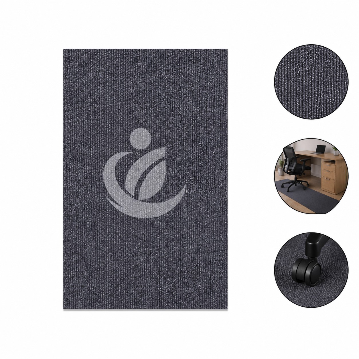Rectangular EVA Foam Desk Floor Protector