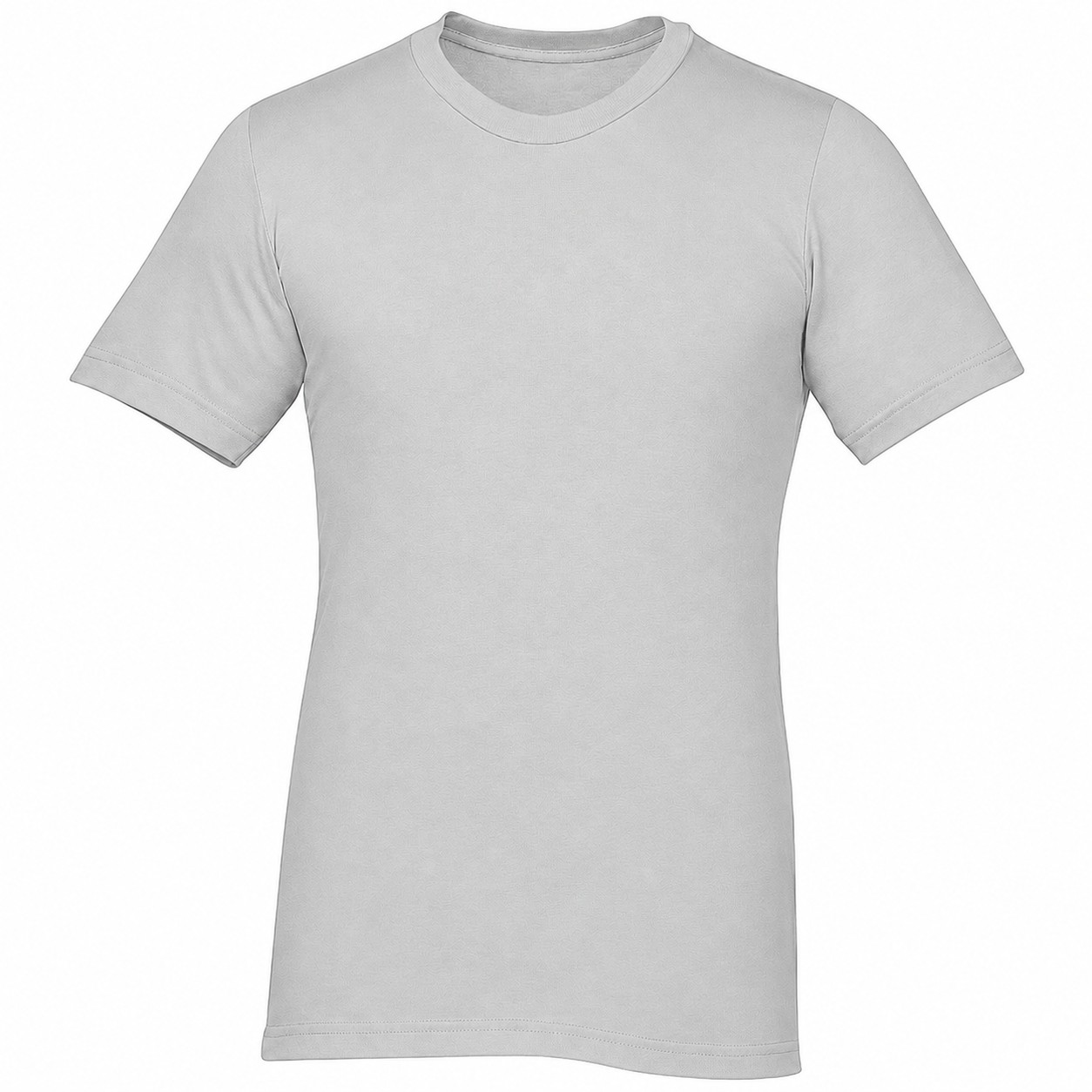 Men's Fitted Fine Jersey Shirt — Silver